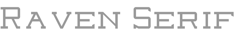 Raven Serif NBP