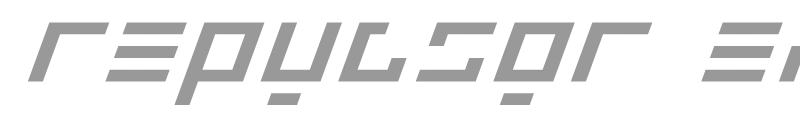 Repulsor Expanded Italic