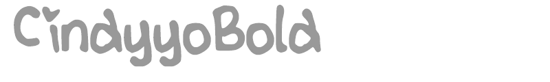 Cindyyo Bold