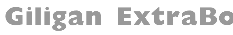 Giligan ExtraBold