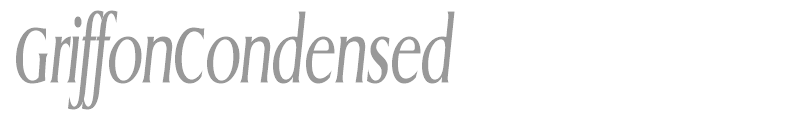 GriffonCondensed