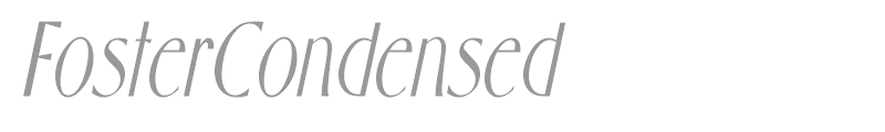 FosterCondensed