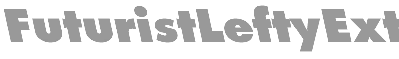 FuturistLeftyExtrabold