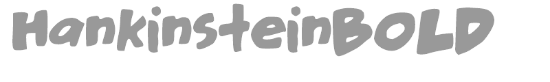 Hankinstein Bold