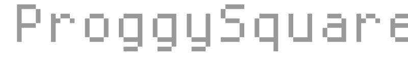 Proggy Square