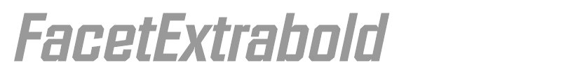 FacetExtrabold
