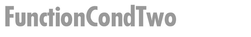 FunctionCondTwo
