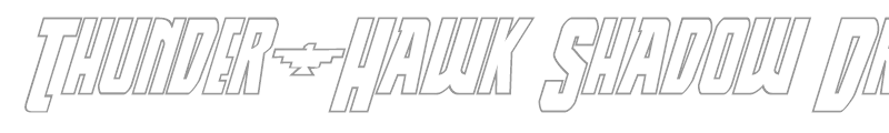 Thunder-Hawk Shadow Drop Italic