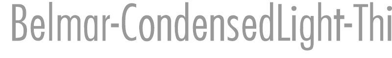Belmar-CondensedLight-Thin