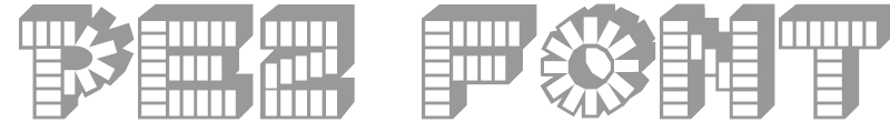 PEZ_font
