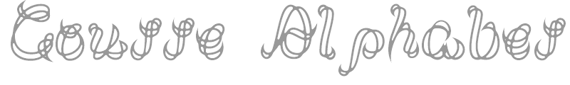 Goutte Alphabet