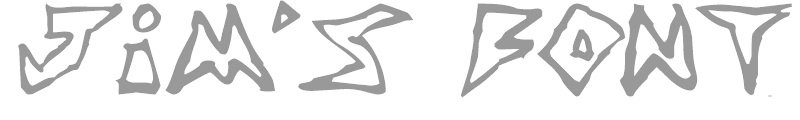 Jim s Font