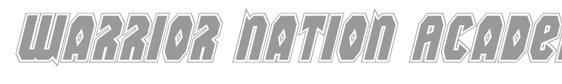 Warrior Nation Academy Italic