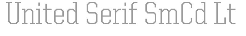 United Serif SemiCond