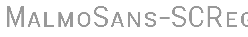 MalmoSans-SCReg