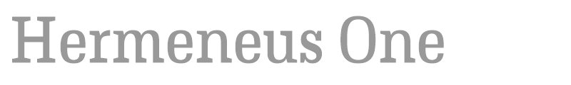 Hermeneus One