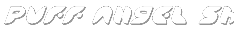Puff Angel Shadow Italic