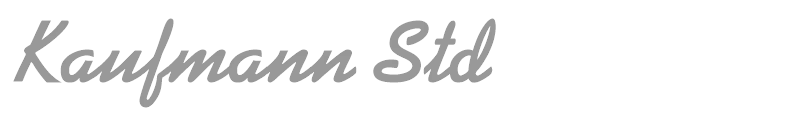 Kaufmann Std