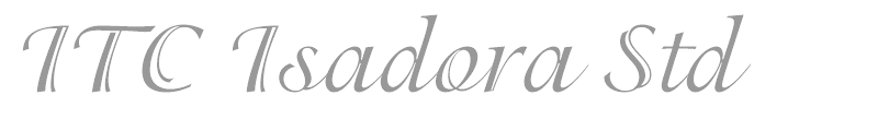 ITC Isadora Std