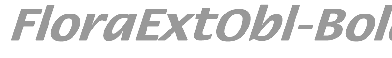 FloraExtObl-Bold