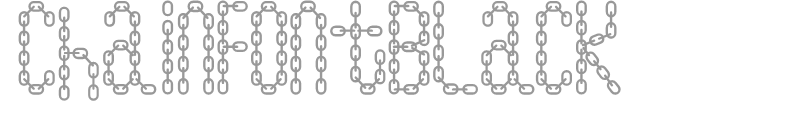 ChainFontBlack