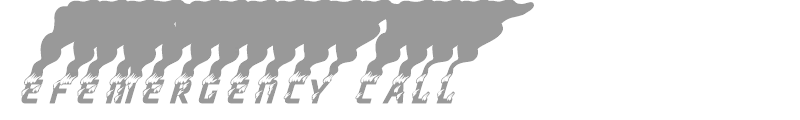 efEMERGENCY CALL