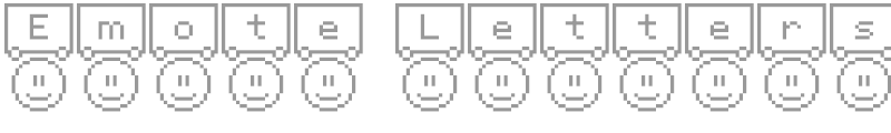 Emote Letters