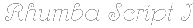 Rhumba Script NF