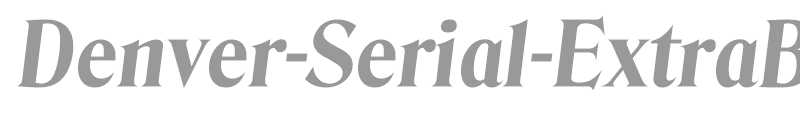 Denver-Serial-ExtraBold