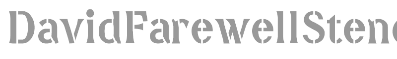 DavidFarewellStencil