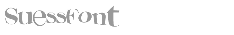 SuessFont