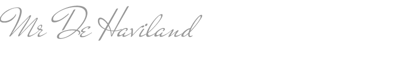 Mr De Haviland