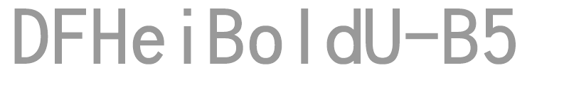DFHeiBoldU-B5