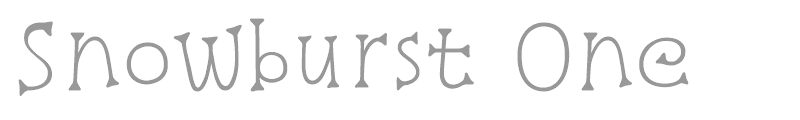Snowburst One