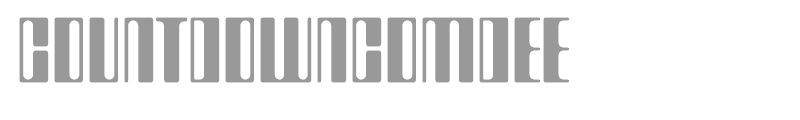 CountdownComDEE