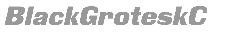BlackGroteskC