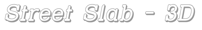 Street Slab - 3D