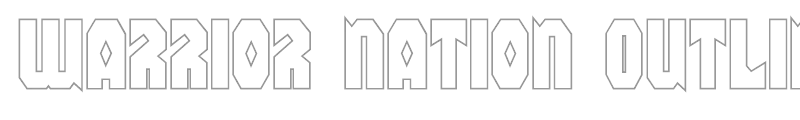 Warrior Nation Outline