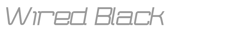 Wired Black