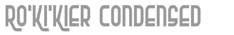 Ro'Ki'Kier Condensed
