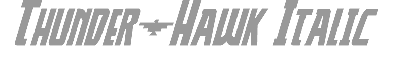 Thunder-Hawk Italic