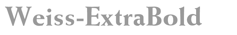 Weiss-ExtraBold