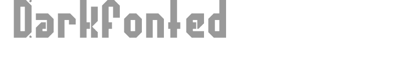 Darkfonted