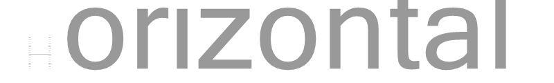 Horizontal