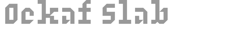 Oekaf Slab