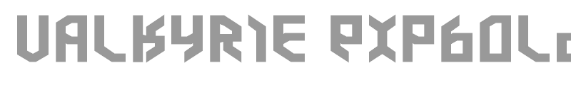 Valkyrie ExpBold