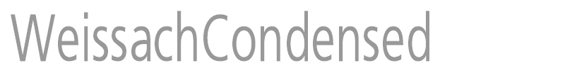 WeissachCondensed