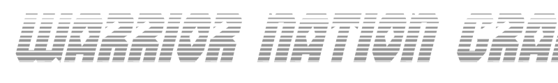 Warrior Nation Gradient Italic