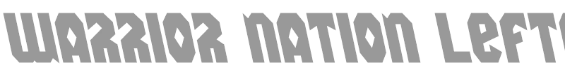 Warrior Nation Leftalic