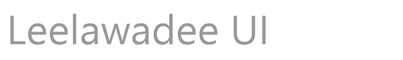 Leelawadee UI
